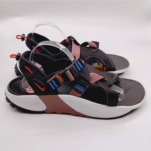 Nike Oneonta‎ Next Nature Outdoor Trail Sandals Mens Size 12 Black White Red